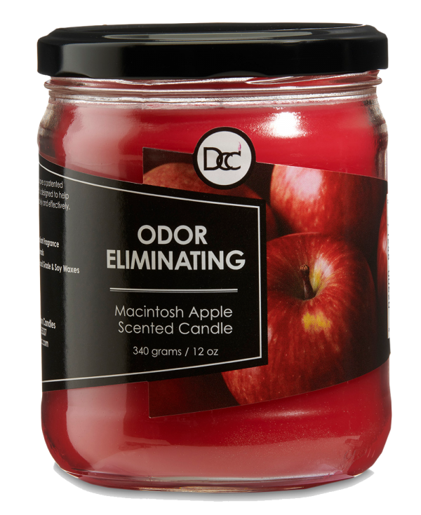 macintosh-apple-odor-eliminating-candle Macintosh apple odor eliminating candle